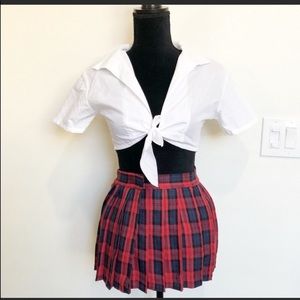 Sexy schoolgirl Halloween costume size S/M
